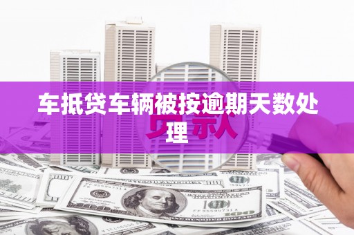 正安车抵贷车辆被按逾期天数处理