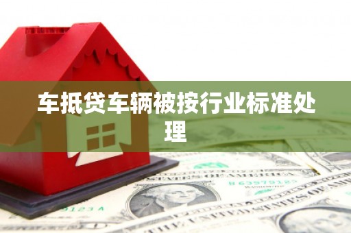 巴彦车抵贷车辆被按行业标准处理