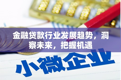 文昌金融贷款行业发展趋势，洞察未来，把握机遇