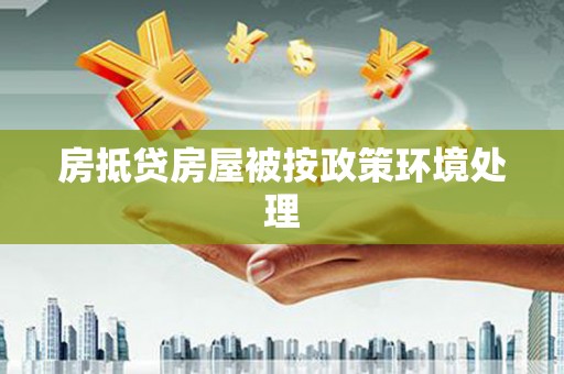 泸定房抵贷房屋被按政策环境处理