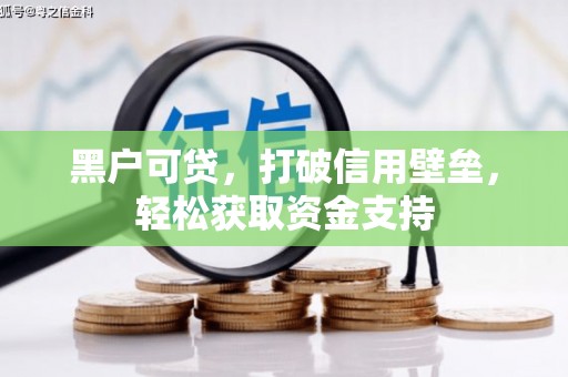 安乡黑户可贷，打破信用壁垒，轻松获取资金支持