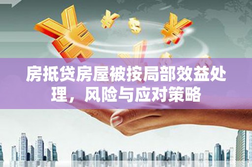 阿里房抵贷房屋被按局部效益处理，风险与应对策略