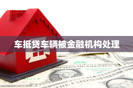 台儿庄车抵贷车辆被金融机构处理