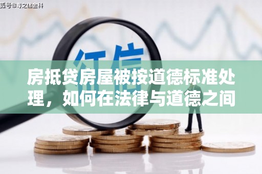 郸城房抵贷房屋被按道德标准处理，如何在法律与道德之间找到平衡？