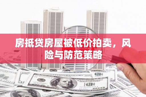 铜鼓房抵贷房屋被低价拍卖，风险与防范策略