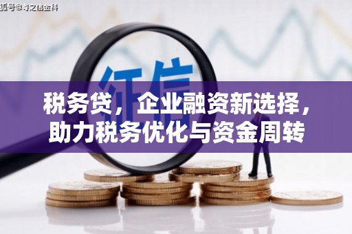 埤头税务贷，企业融资新选择，助力税务优化与资金周转