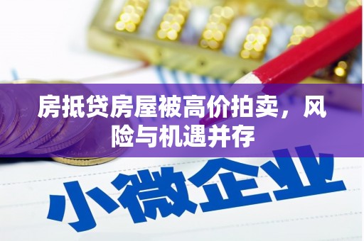 埤头房抵贷房屋被高价拍卖，风险与机遇并存