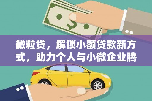 察隅微粒贷，解锁小额贷款新方式，助力个人与小微企业腾飞