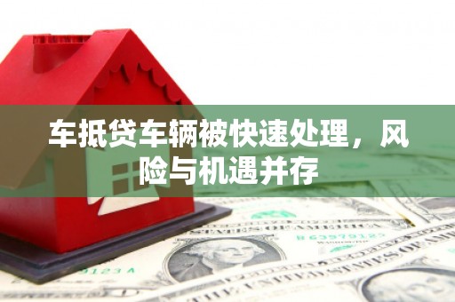 鹿野车抵贷车辆被快速处理，风险与机遇并存