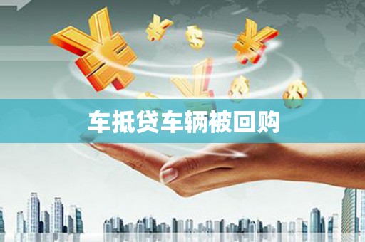 牡丹车抵贷车辆被回购