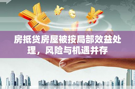 黎平房抵贷房屋被按局部效益处理，风险与机遇并存