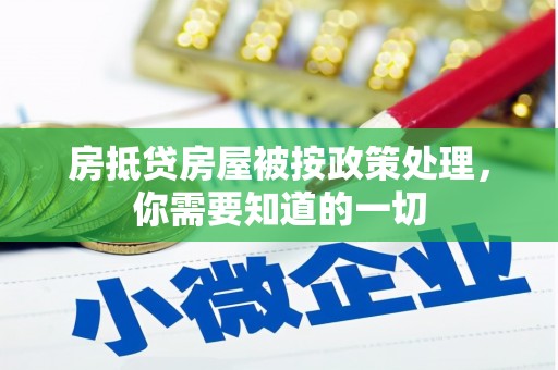 澧县房抵贷房屋被按政策处理，你需要知道的一切