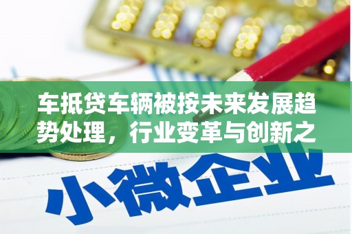 寿丰车抵贷车辆被按未来发展趋势处理，行业变革与创新之路