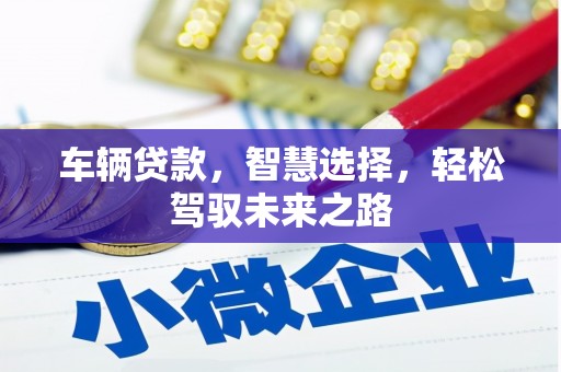 清城车辆贷款，智慧选择，轻松驾驭未来之路