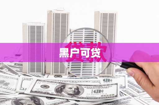 武都黑户可贷