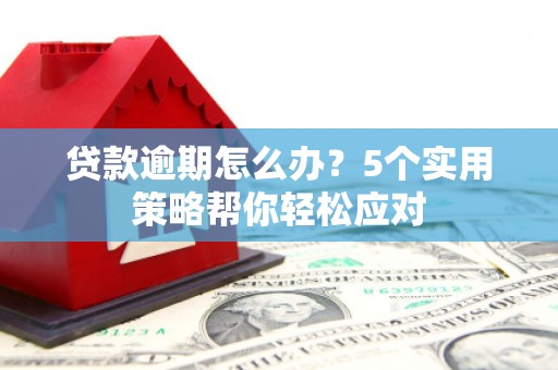 麻城贷款逾期怎么办？5个实用策略帮你轻松应对
