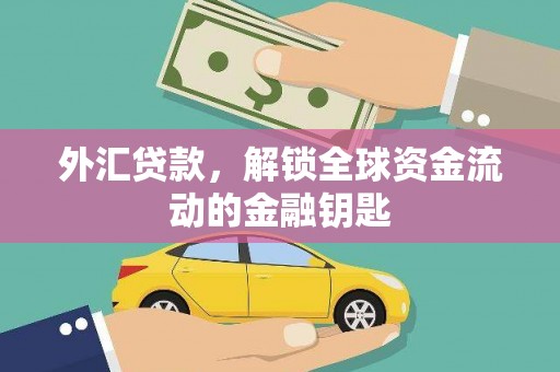望花外汇贷款，解锁全球资金流动的金融钥匙