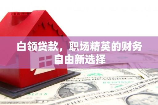 内蒙古白领贷款，职场精英的财务自由新选择
