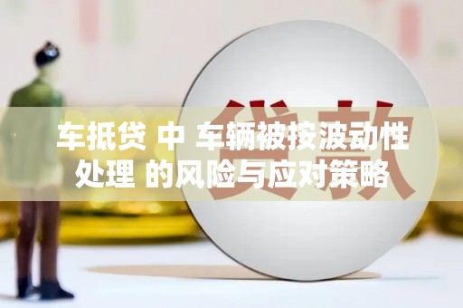 二连浩特车抵贷 中 车辆被按波动性处理 的风险与应对策略
