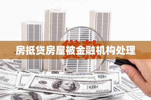 莎车房抵贷房屋被金融机构处理