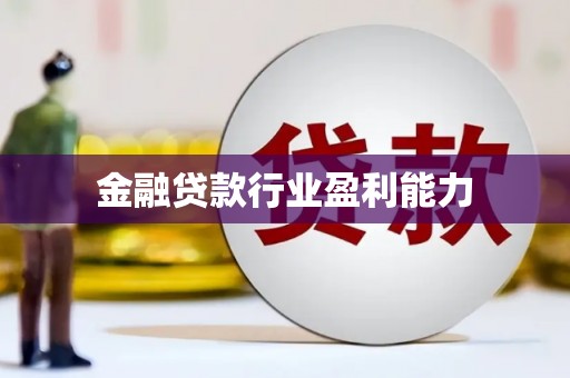 塔什库尔干塔吉克金融贷款行业盈利能力