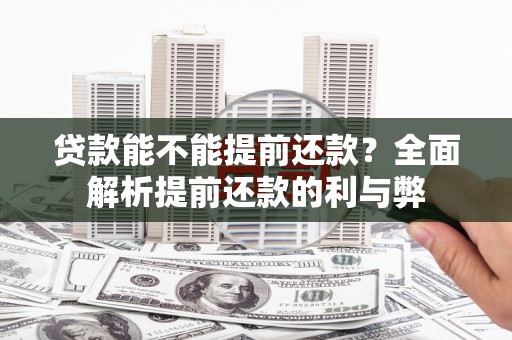 林内贷款能不能提前还款？全面解析提前还款的利与弊