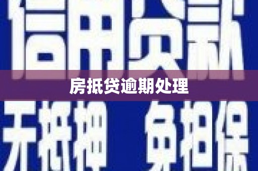 天台房抵贷逾期处理