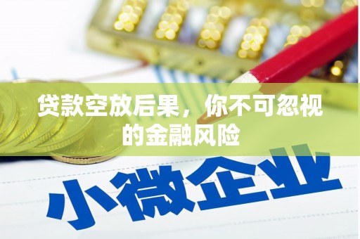 河西贷款空放后果，你不可忽视的金融风险