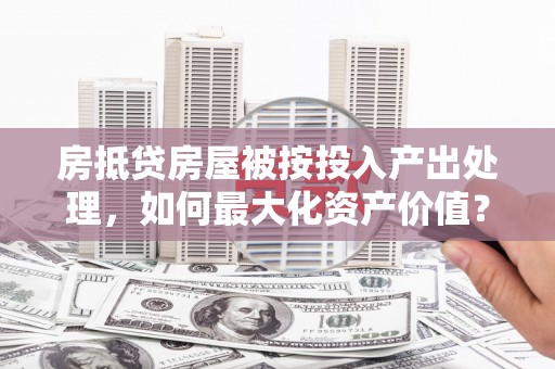 玛纳斯房抵贷房屋被按投入产出处理，如何最大化资产价值？