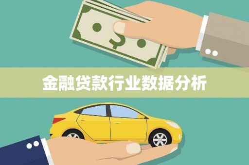 双牌金融贷款行业数据分析
