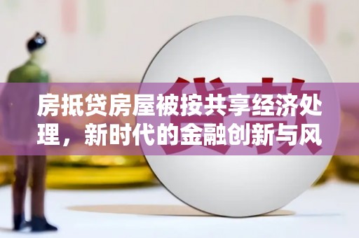离石房抵贷房屋被按共享经济处理，新时代的金融创新与风险
