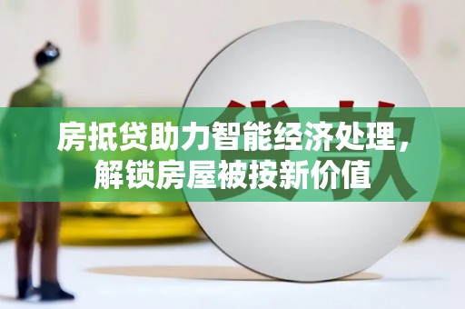 理塘房抵贷助力智能经济处理，解锁房屋被按新价值