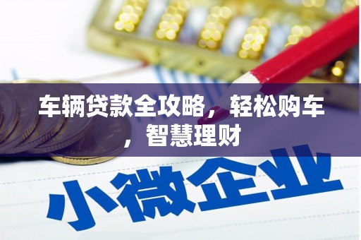那坡车辆贷款全攻略，轻松购车，智慧理财