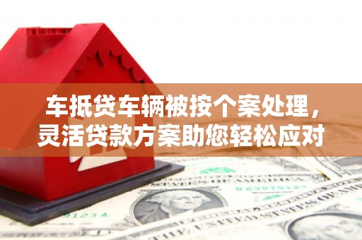 南澳车抵贷车辆被按个案处理，灵活贷款方案助您轻松应对资金需求
