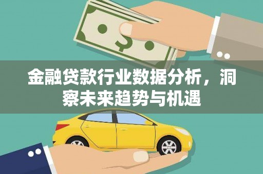 隰县金融贷款行业数据分析，洞察未来趋势与机遇