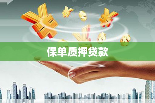 新建保单质押贷款