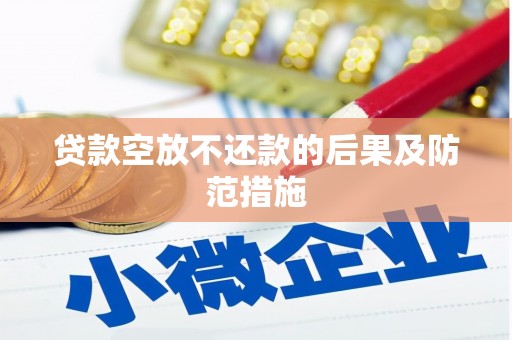 汉阳贷款空放不还款的后果及防范措施