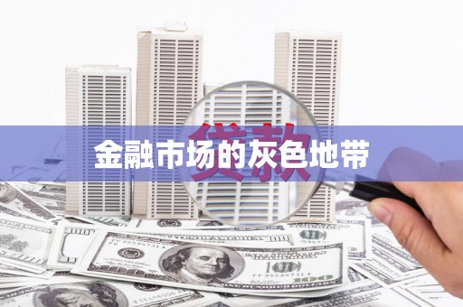 双溪金融市场的灰色地带