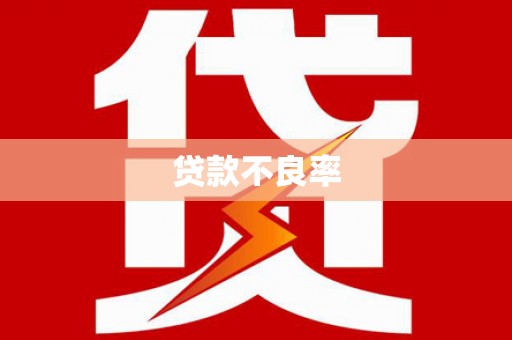 安远贷款不良率