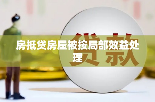 龙江房抵贷房屋被按局部效益处理