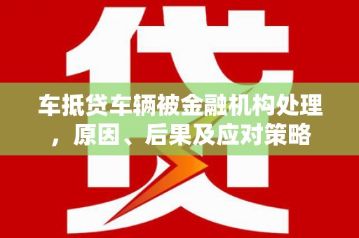 卫滨车抵贷车辆被金融机构处理，原因、后果及应对策略