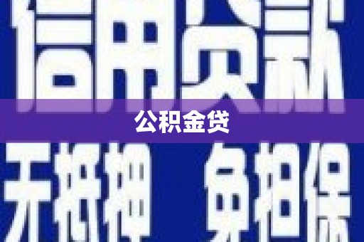 卫滨公积金贷